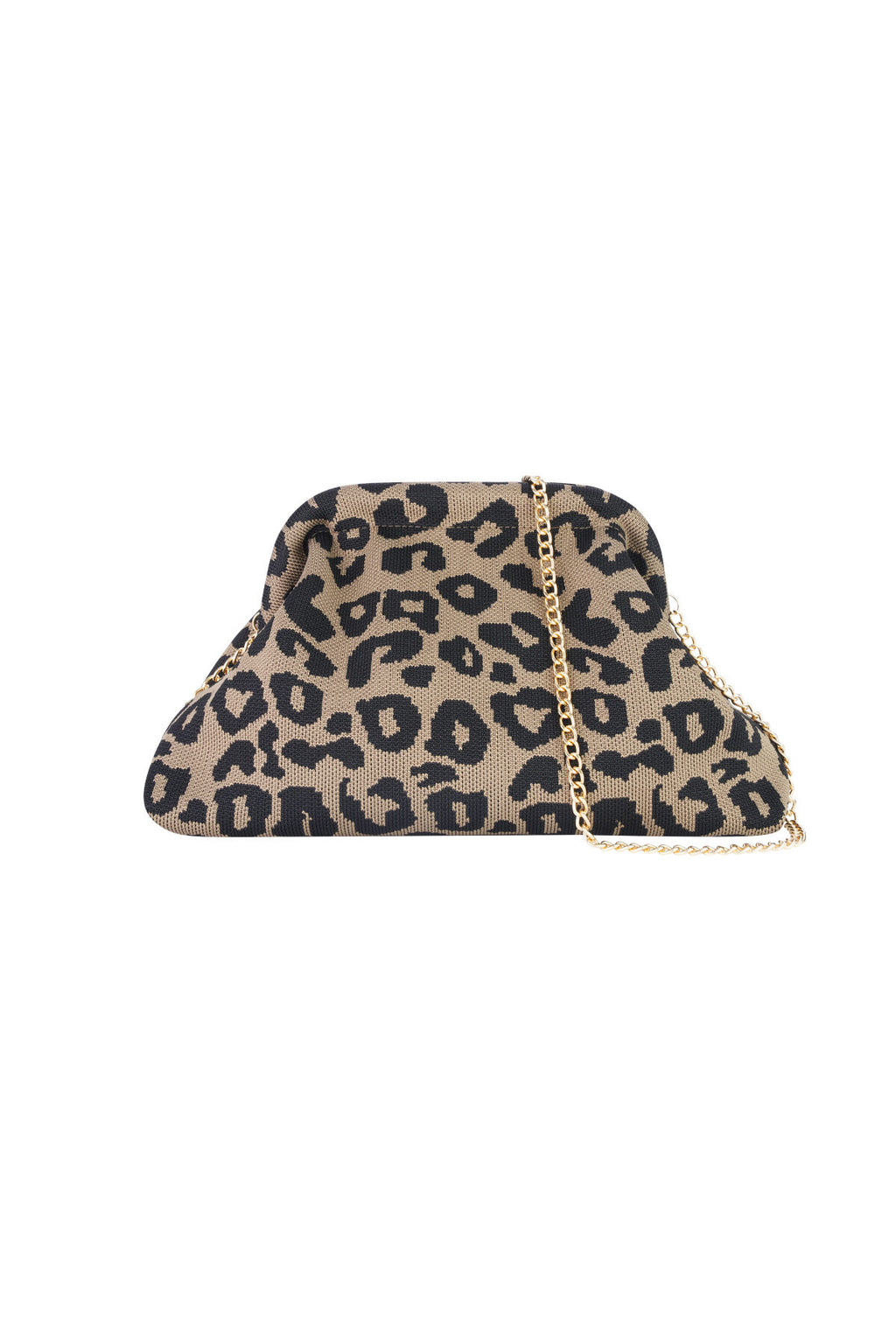 Stylish Leopard Print Half-moon Crossbody Bag for Women