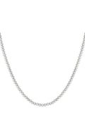 Elegant Simple Beaded Necklace for Women - Silver & Gold