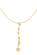 Elegant Gold Heart Pendant Necklace for Daily Wear