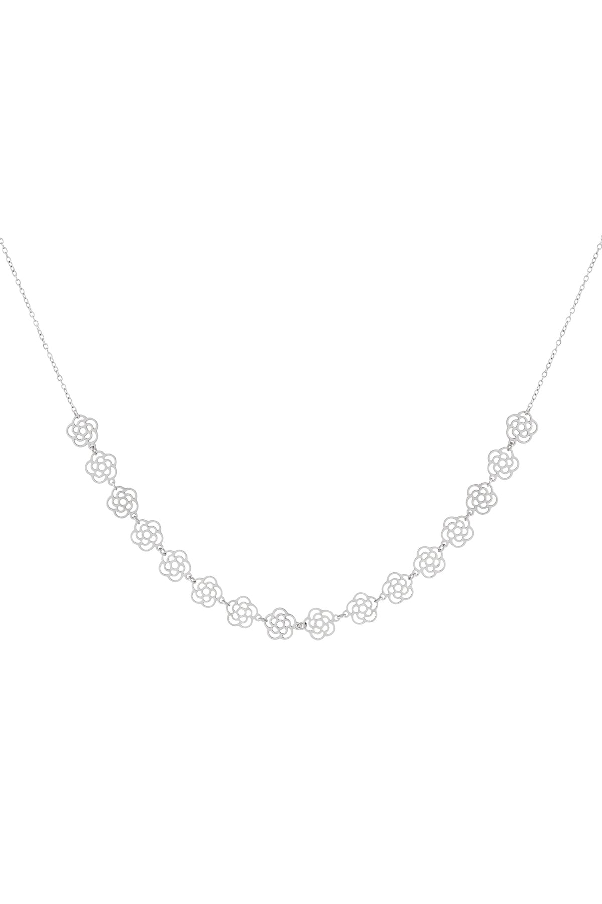 Collar de flores de amor
