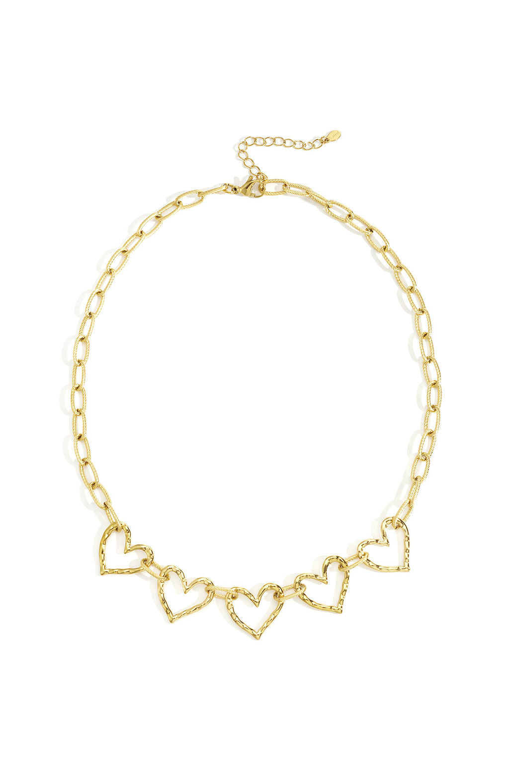 Elegant Heart Chain Necklace for Daily Wear