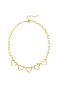 Elegant Heart Chain Necklace for Daily Wear