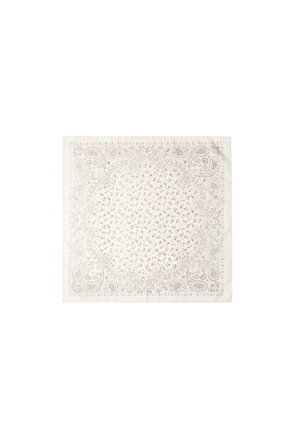 Elegant Apricot Summer Scarf with Floral Paisley
