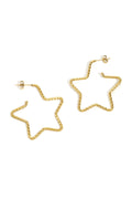 Stylish Star Hoop Earrings for Everyday Glam