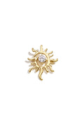Broches Sol Sencillos Acero Inoxidable Accesorios Diarios