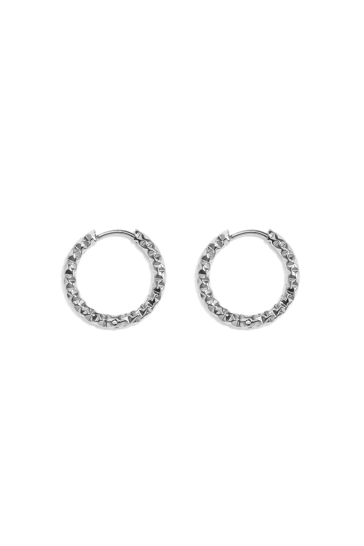 Pendientes de aro de acero inoxidable Circle Simple Daily Simple Series Joyería para mujer