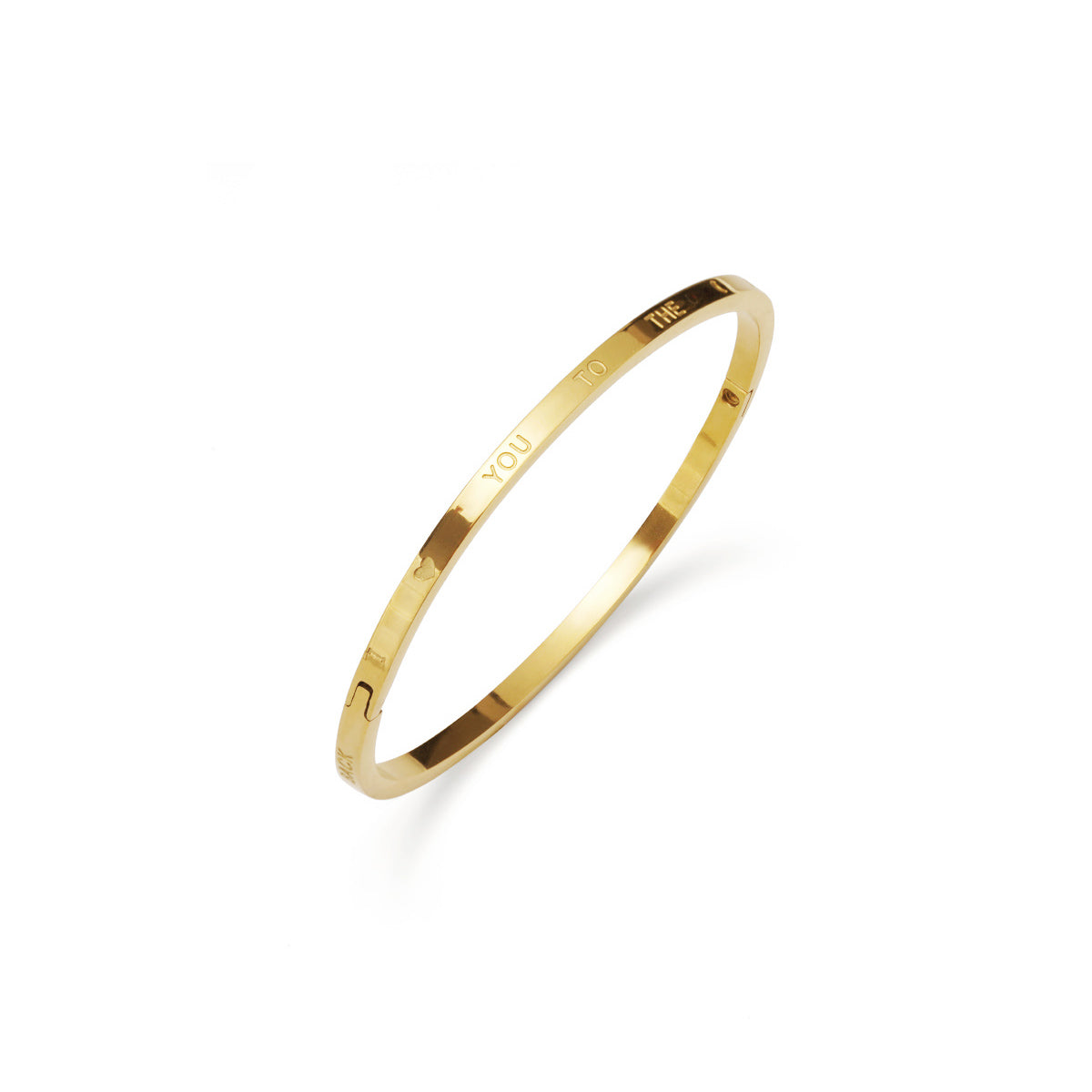 Elegant Letter Bangle for Everyday Wear