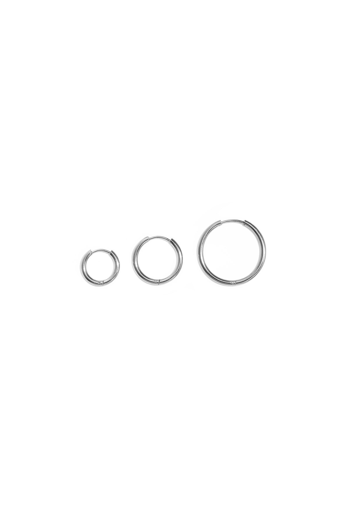 Conjunto de pendientes de acero inoxidable con forma geométrica, sencillos, de la serie Daily Simple, joyería para mujer.