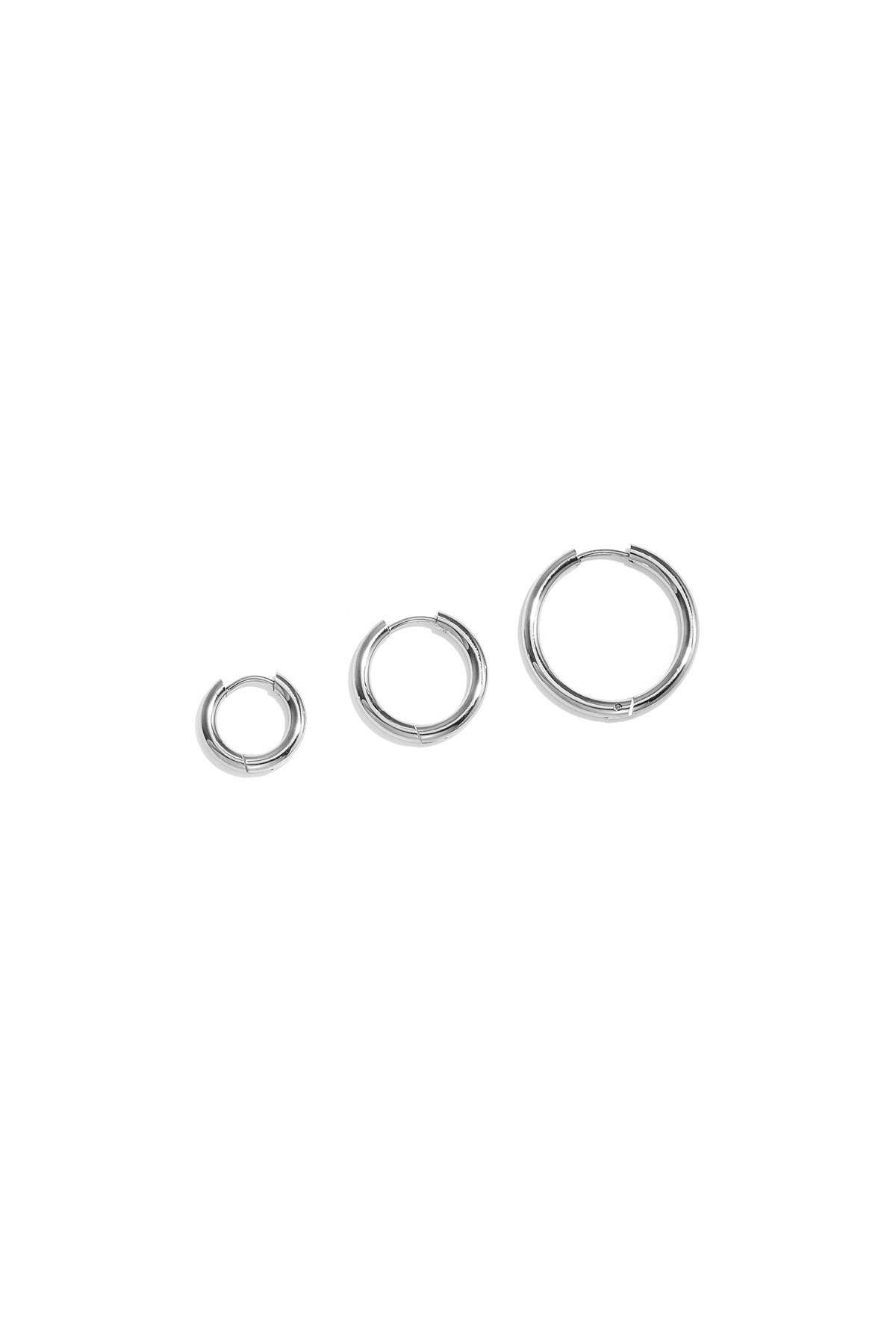 Conjunto de pendientes de acero inoxidable con forma geométrica, sencillos, de la serie Daily Simple, joyería para mujer.