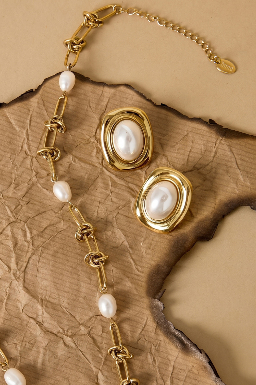 Pendientes de botón de acero inoxidable con forma geométrica, sencillos, de la serie Daily Simple, joyería para mujer.