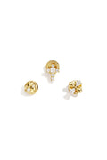 Broches Clover, sencillos, de acero inoxidable, accesorios de uso diario