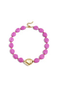 Chic Acrylic Beaded Necklace for Spring/Summer