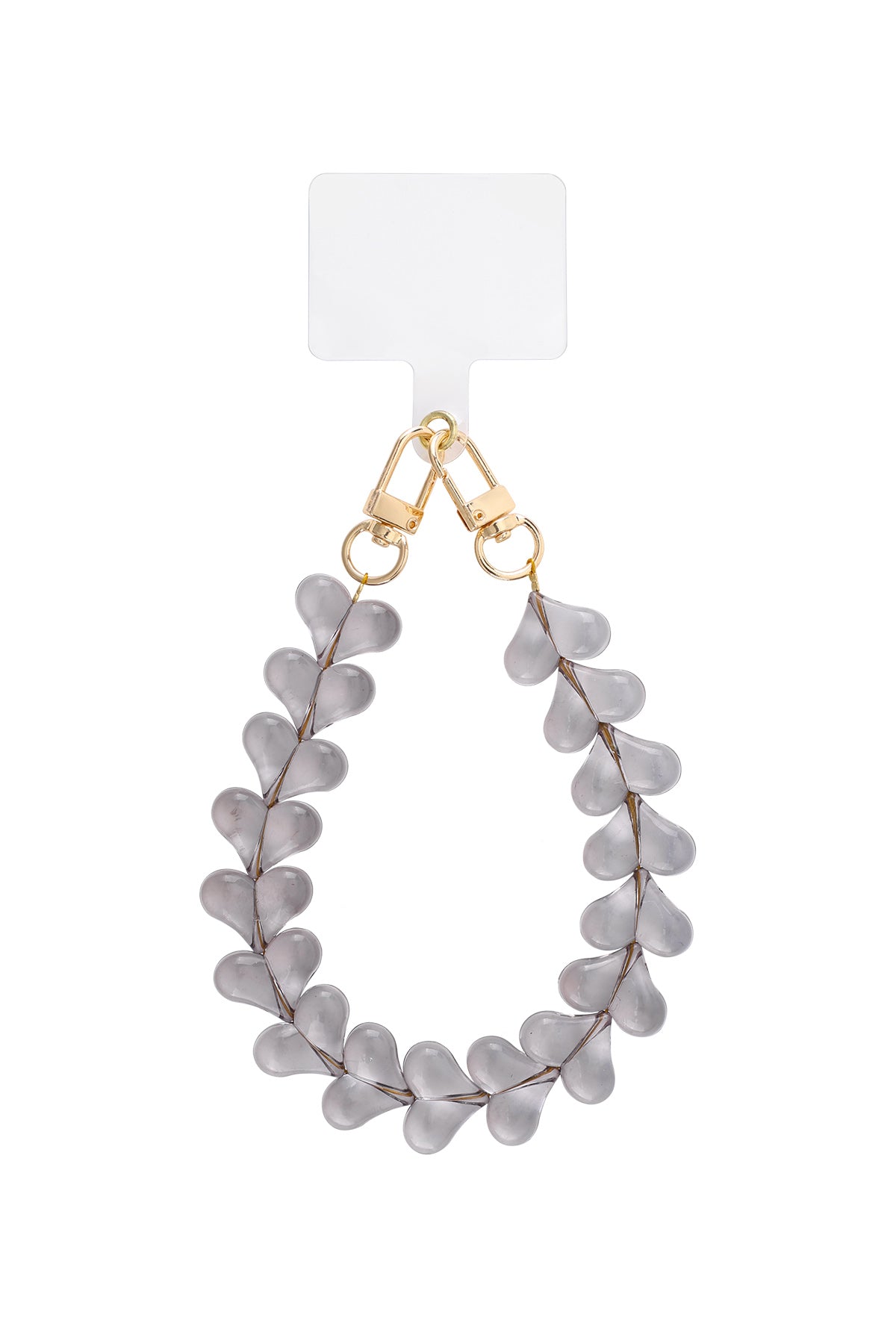 Chic Acrylic Phone Chains in Pastel Shades