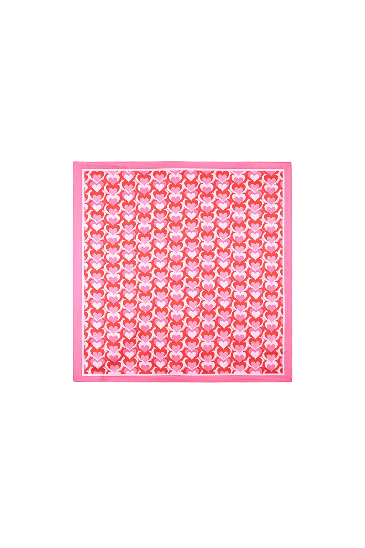 Elegant Rose Red Summer Scarf for Women