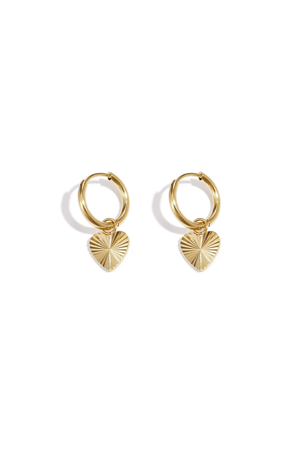 Elegant Heart-Shaped Drop Earrings for Everyday Glam