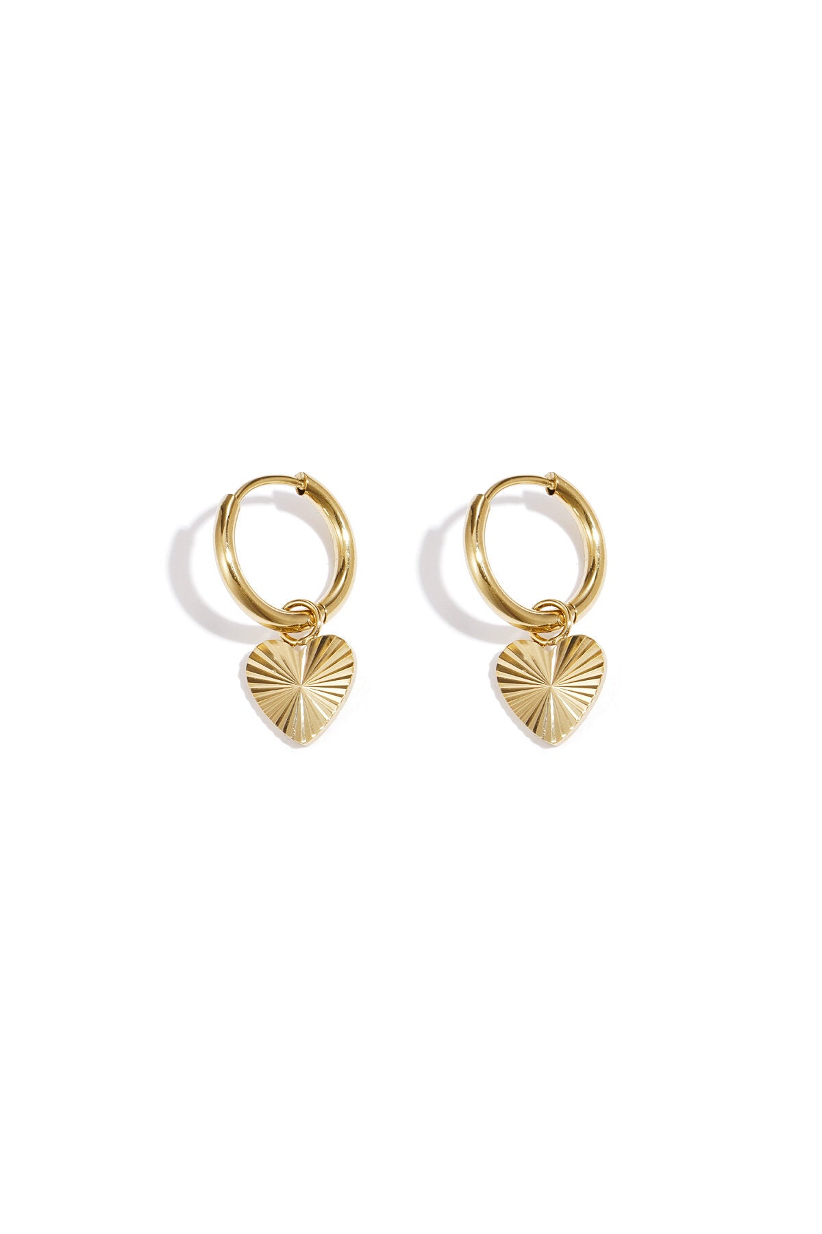 Elegant Heart-Shaped Drop Earrings for Everyday Glam