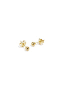 Elegant Mini Polka Dot Stud Earrings for Everyday Wear