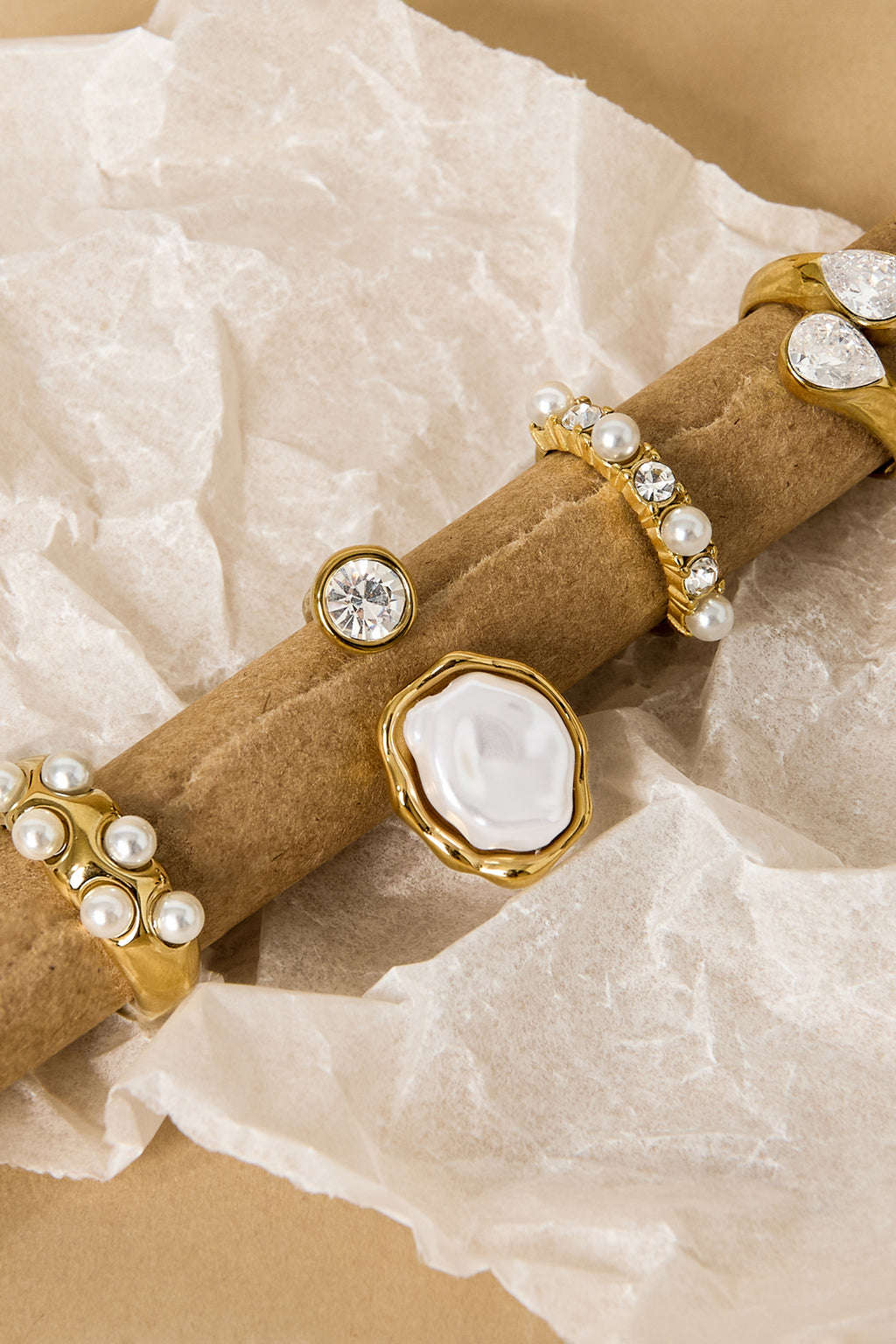 Anillos minimalistas de acero inoxidable, círculo sencillo, serie Daily Simple, joyería para mujer.