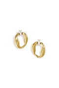 Pendientes de botón de acero inoxidable con forma irregular, sencillos, de la serie Daily Simple, joyería para mujer.
