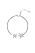 Elegant 14K Gold Plated Oceanic Charm Bracelet