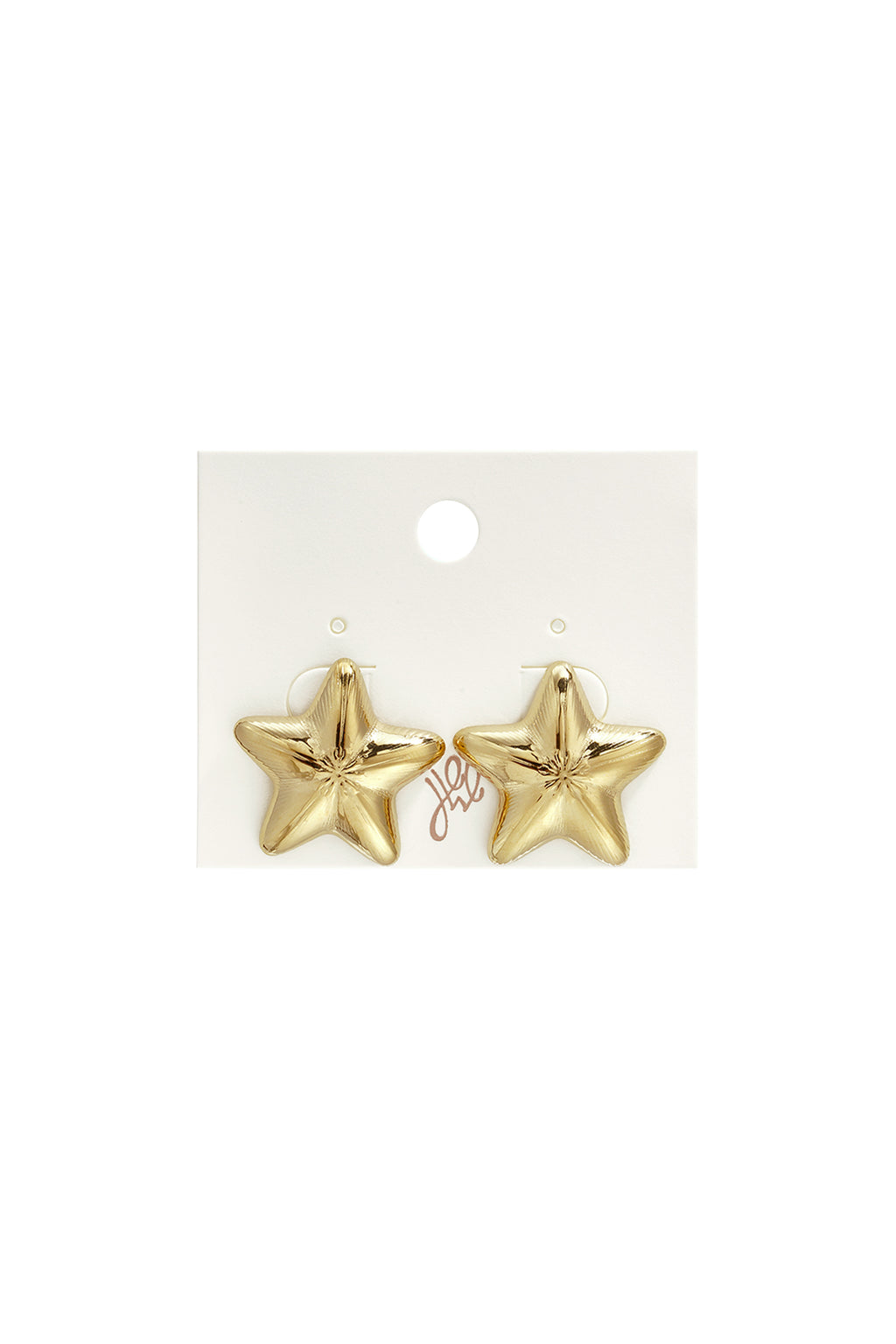 Pendientes de botón de acero inoxidable Star Simple Daily Simple Series Joyería para mujer
