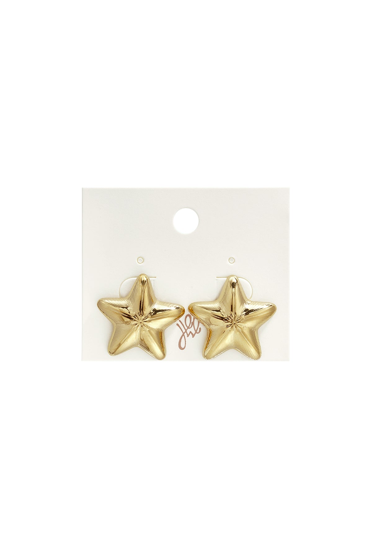 Pendientes de botón de acero inoxidable Star Simple Daily Simple Series Joyería para mujer