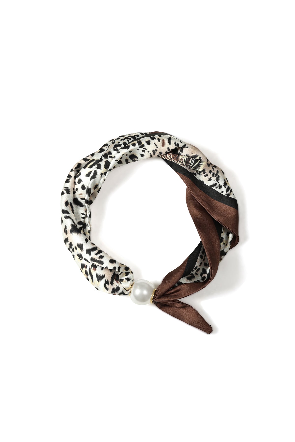 Bufandas de verano con estampado de leopardo, de algodón, informales y para uso diario.