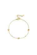 Elegant Heart Charm Bracelet for Women, Silver & Gold