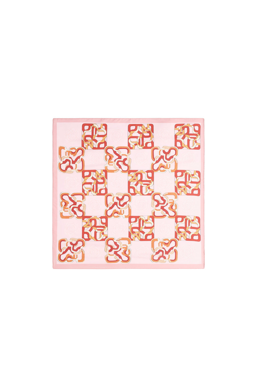 Elegant Apricot & Pink Summer Scarf for Women