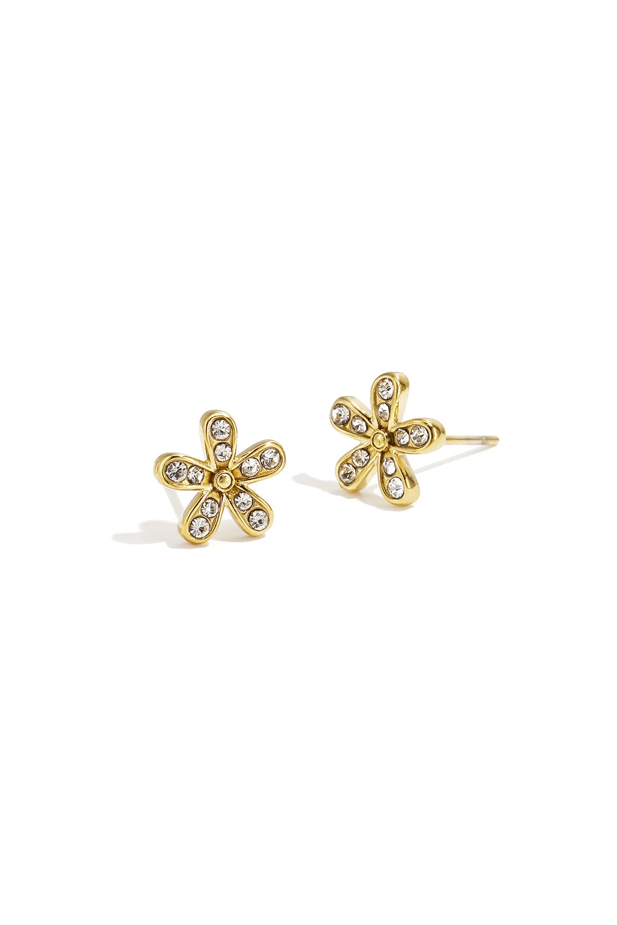 Elegant Mini Rhinestone Stud Earrings for Daily Wear