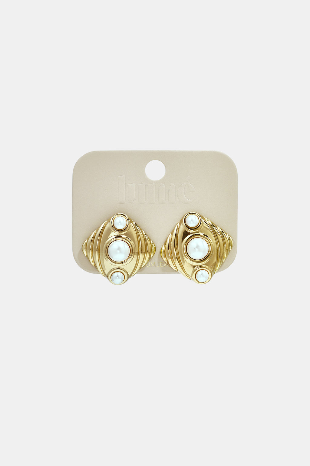 Pendientes de botón de acero inoxidable con forma geométrica, sencillos, de la serie Daily Simple, joyería para mujer.