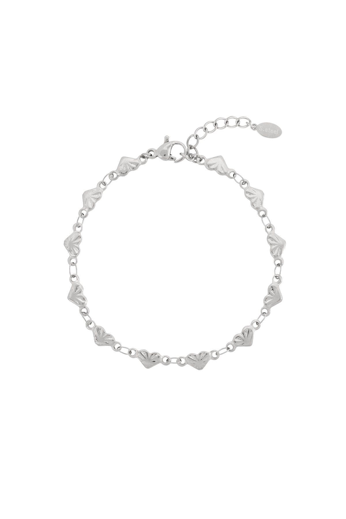Pulsera de corazón fuerte