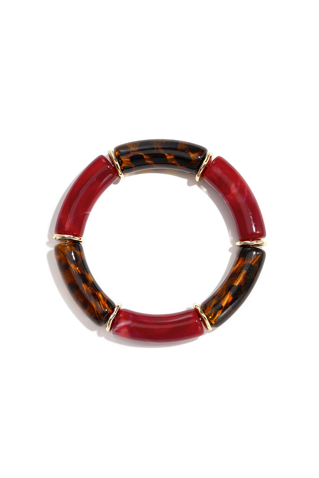 Pulseras de cuentas acrílicas, cuentas sencillas, serie sencilla diaria, joyería para mujer