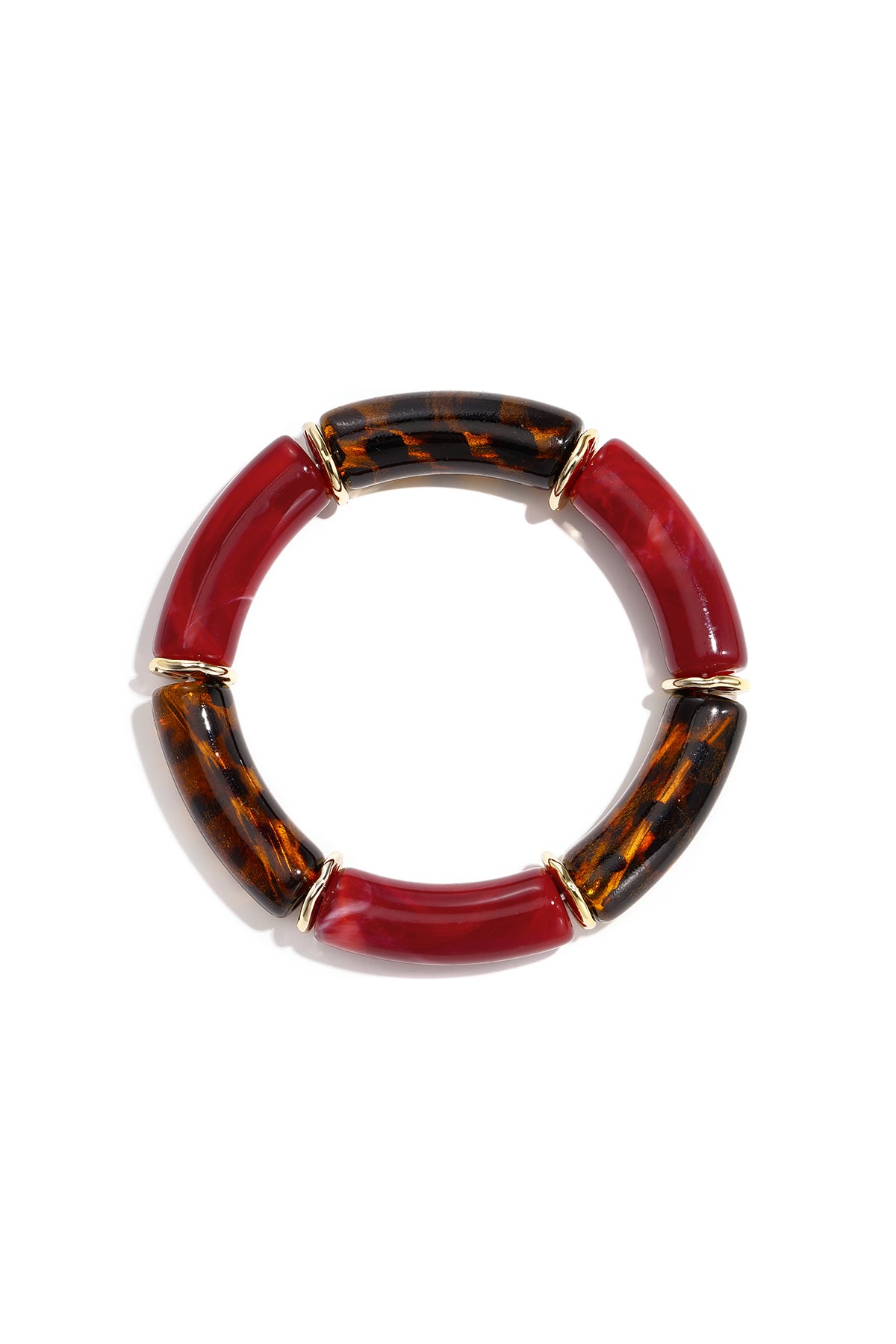Pulseras de cuentas acrílicas, cuentas sencillas, serie sencilla diaria, joyería para mujer