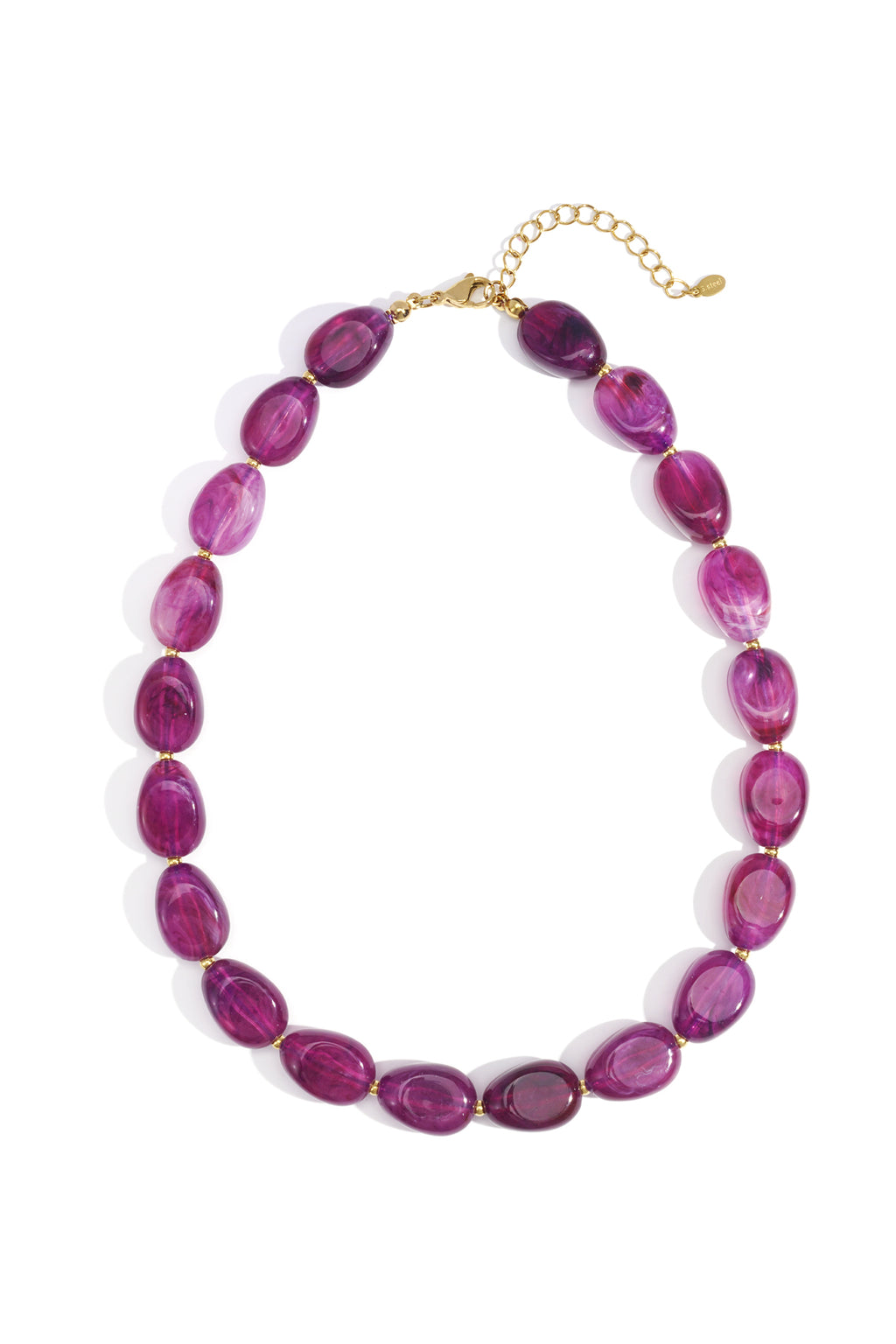 Collares de cuentas acrílicas