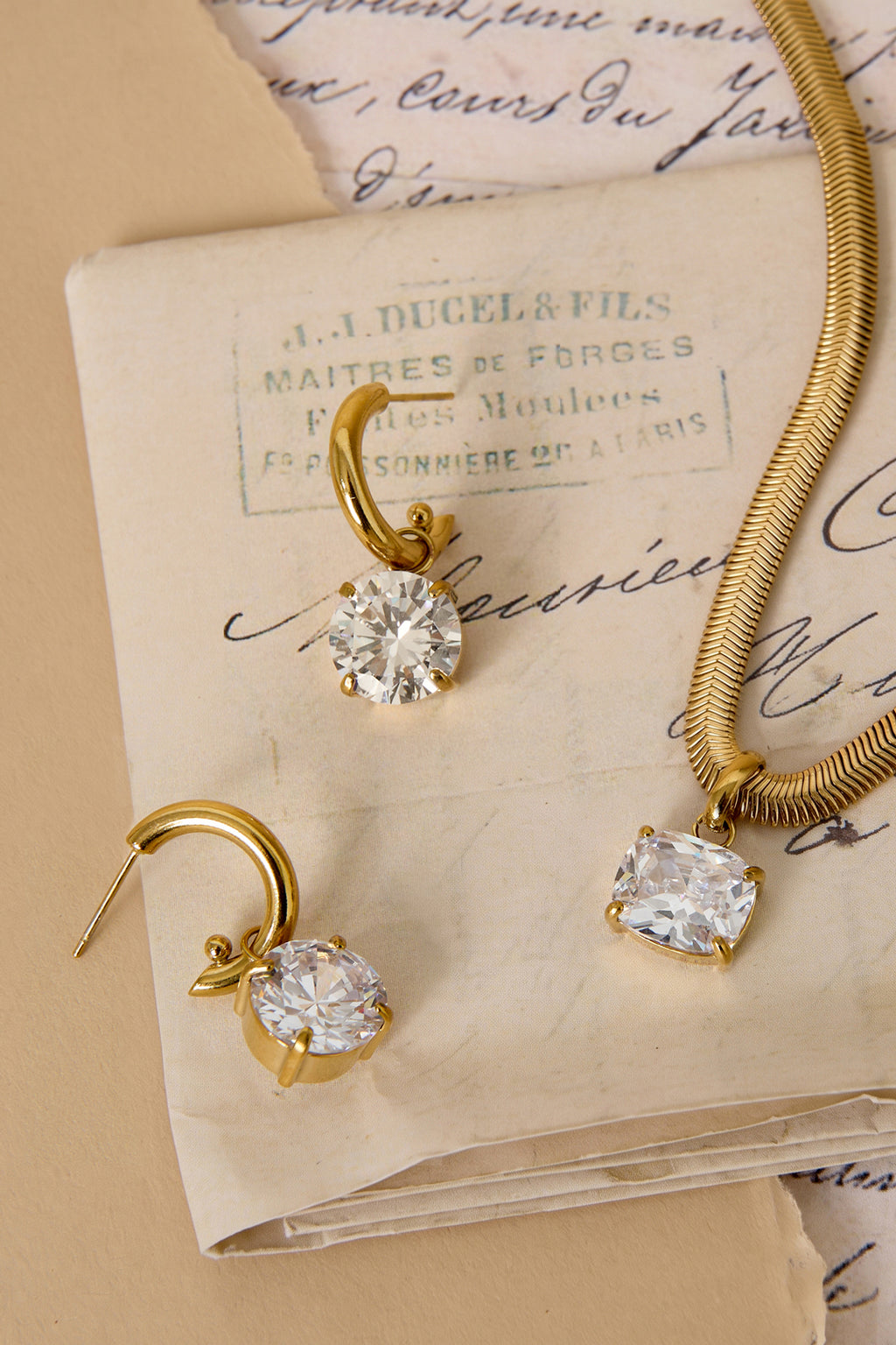 Pendientes colgantes de acero inoxidable, estilo círculo, sencillos, de la serie Daily Simple, joyería para mujer.