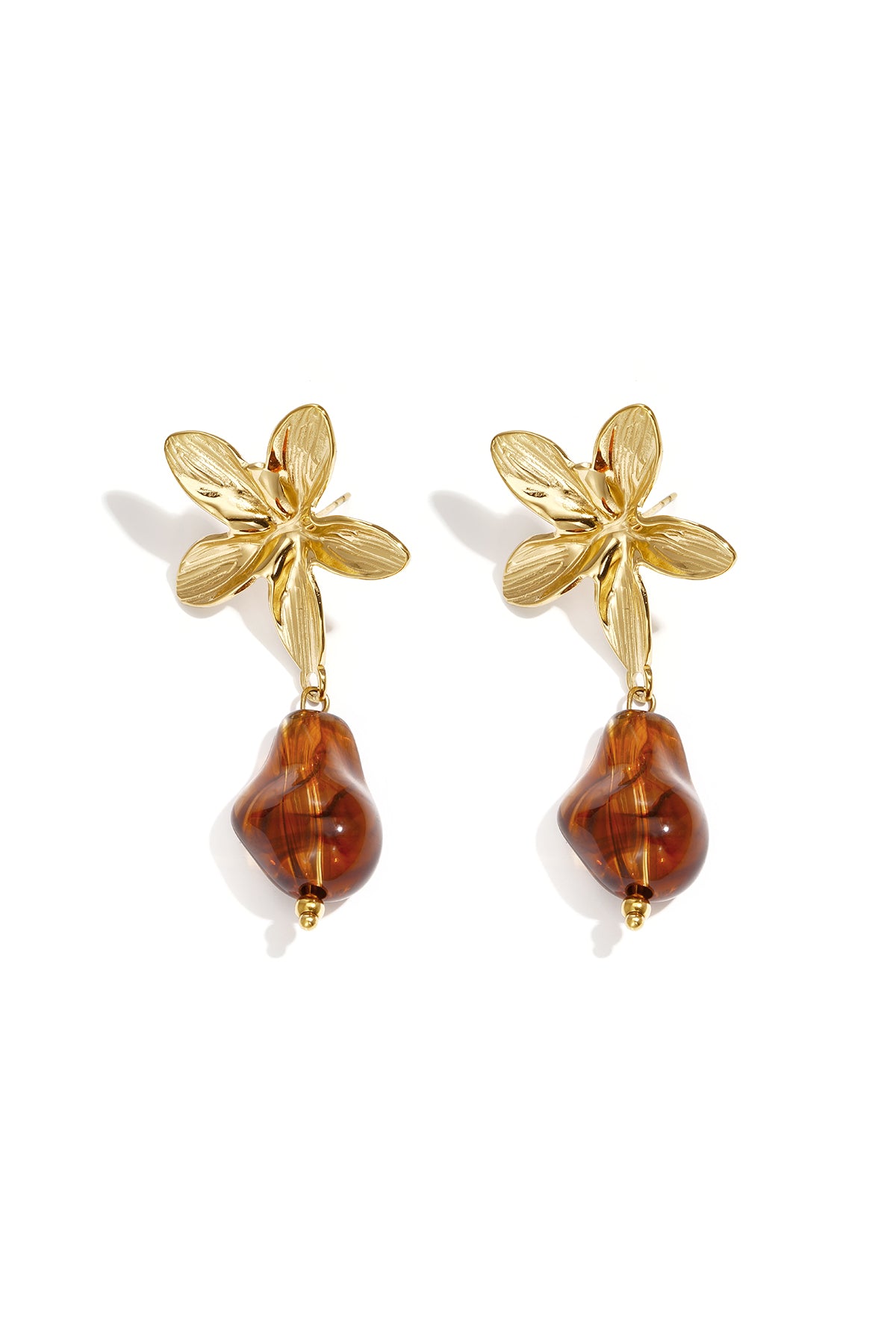Elegant Gold Drop Earrings for Women - Casual & Statement
