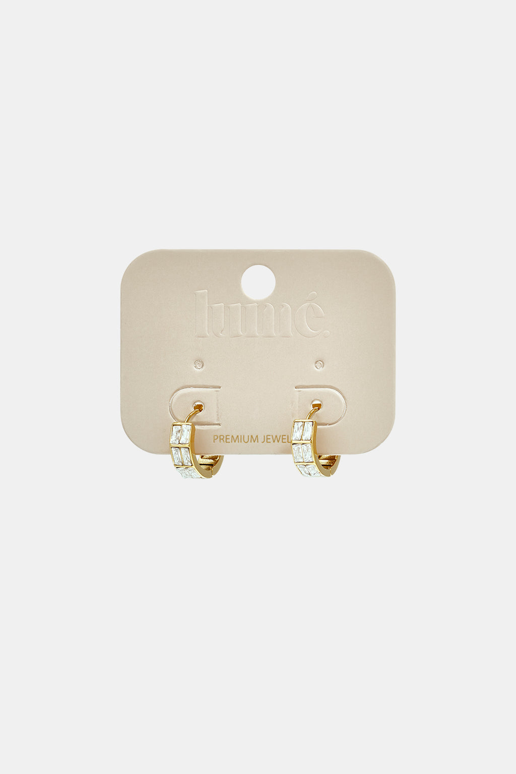 Pendientes de aro rectangulares de acero inoxidable, sencillos, de la serie Daily Simple, joyería para mujer.