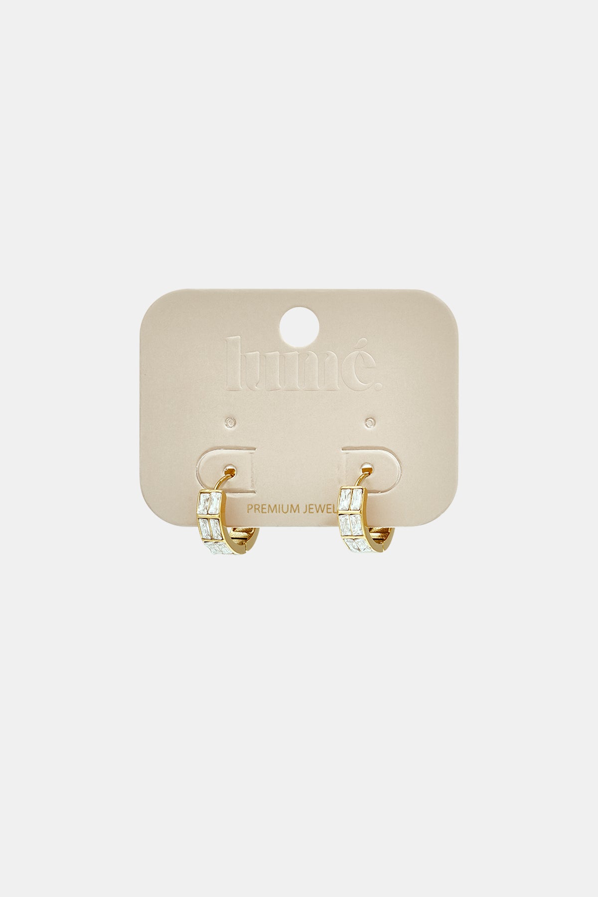 Pendientes de aro rectangulares de acero inoxidable, sencillos, de la serie Daily Simple, joyería para mujer.
