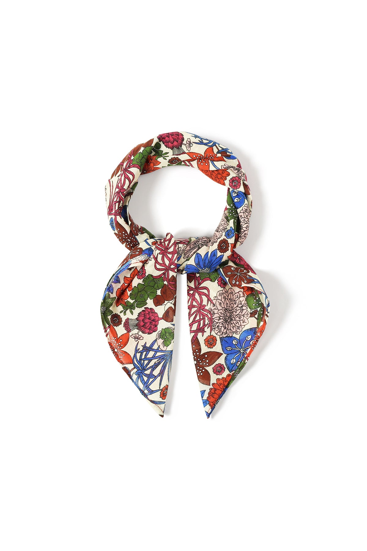 Bufandas de verano con estampado floral, sencillas, de algodón, accesorios para el día a día.