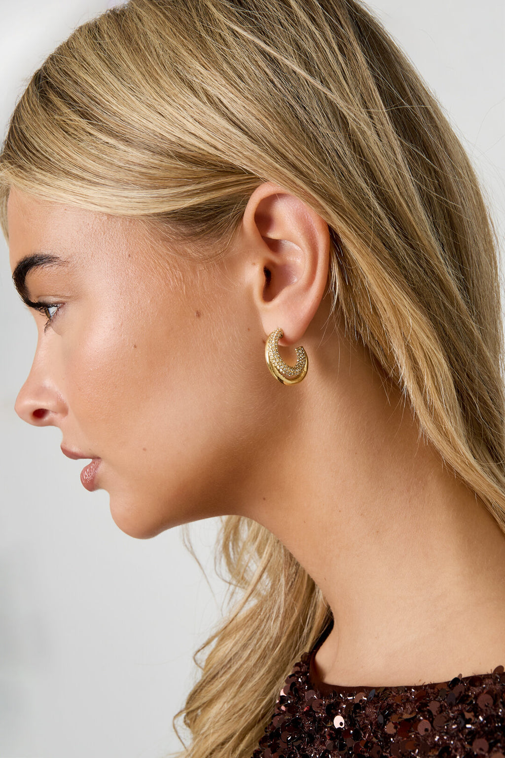 Stylish Stainless Steel Hoop Earrings for Everyday Glam