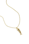 Elegant Fish Pendant Necklace, Simple Yet Stylish