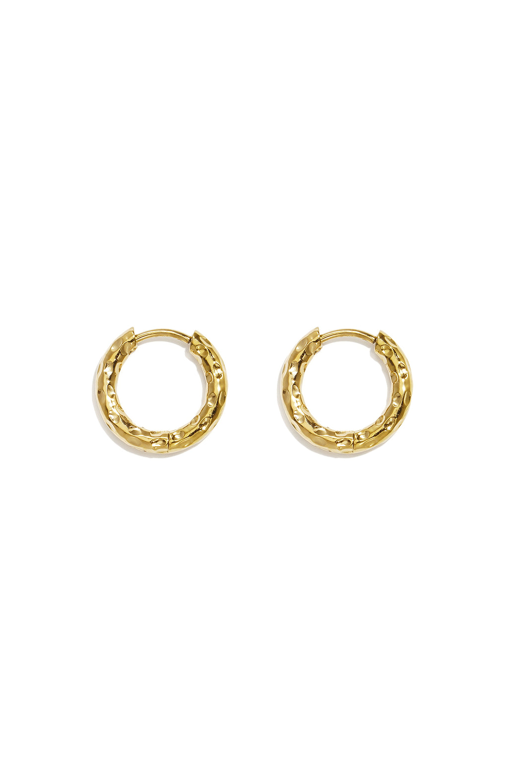 Pendientes de aro de acero inoxidable Circle Simple Daily Simple Series Joyería para mujer
