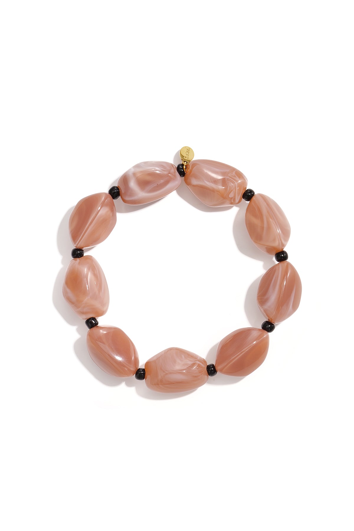 Pulseras de cuentas acrílicas, cuentas sencillas, serie sencilla diaria, joyería para mujer