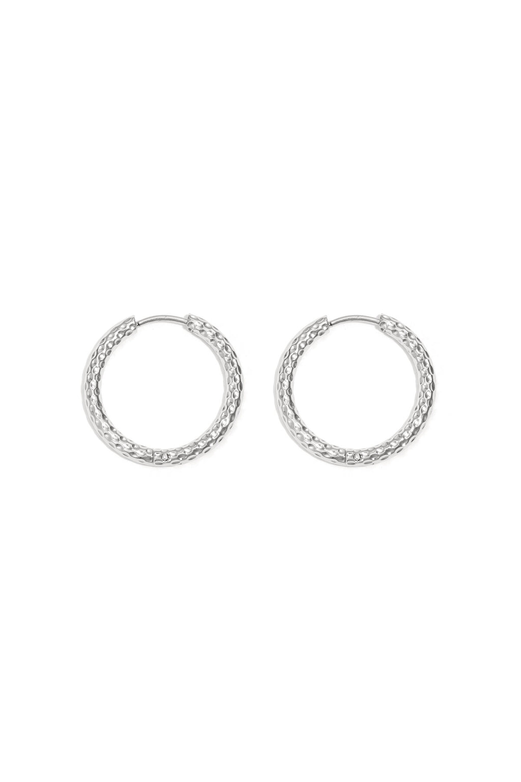 Stylish Stainless Steel Hoop Earrings for Everyday Wear