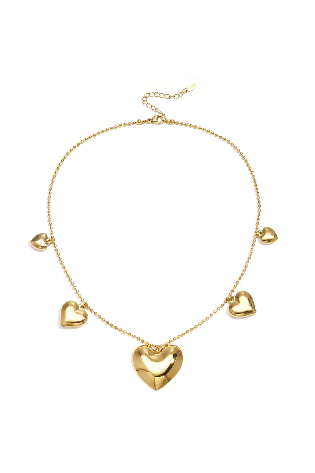 Elegant Gold Heart Pendant Necklace for Everyday Wear