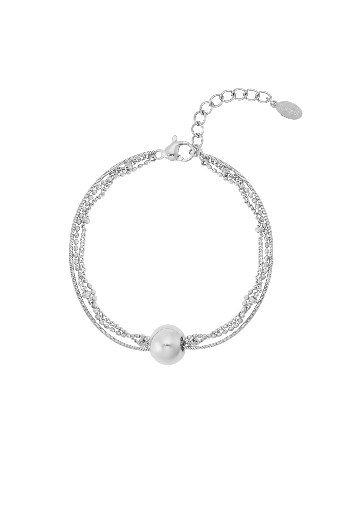 Elegant 14K Gold Plated Charm Bracelet for Daily Wear