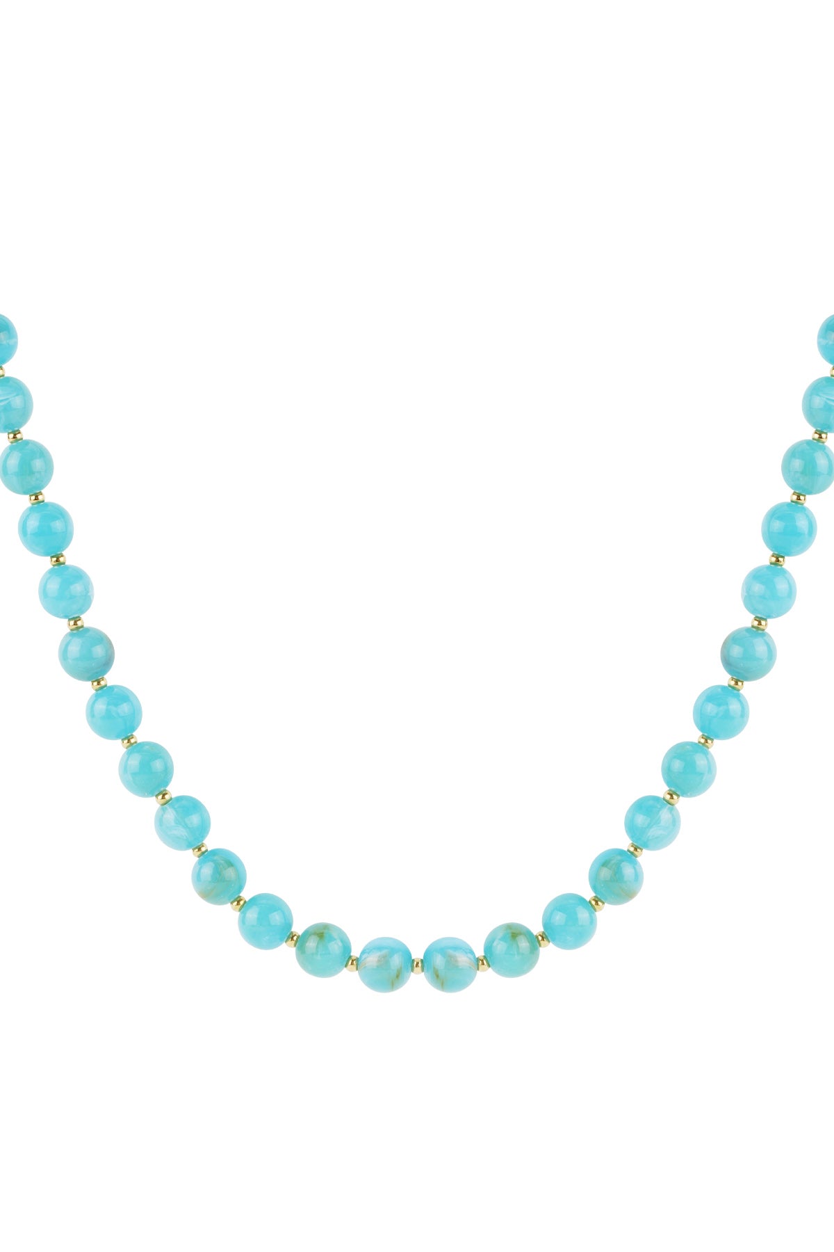 Cute Beaded Short Necklace for Spring/Summer