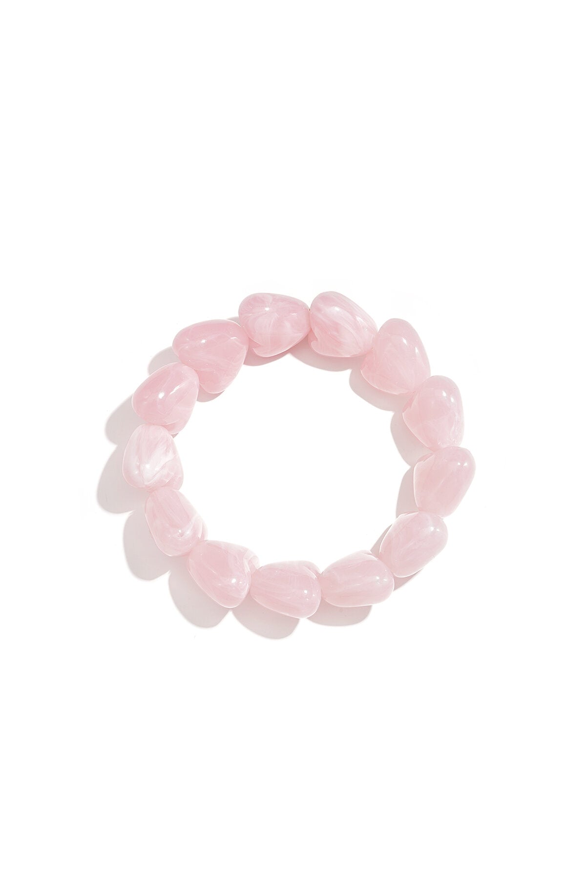 Charming Heart Bead Bracelets for Women