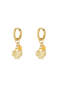 Elegant Clover Drop Earrings for Spring/Summer